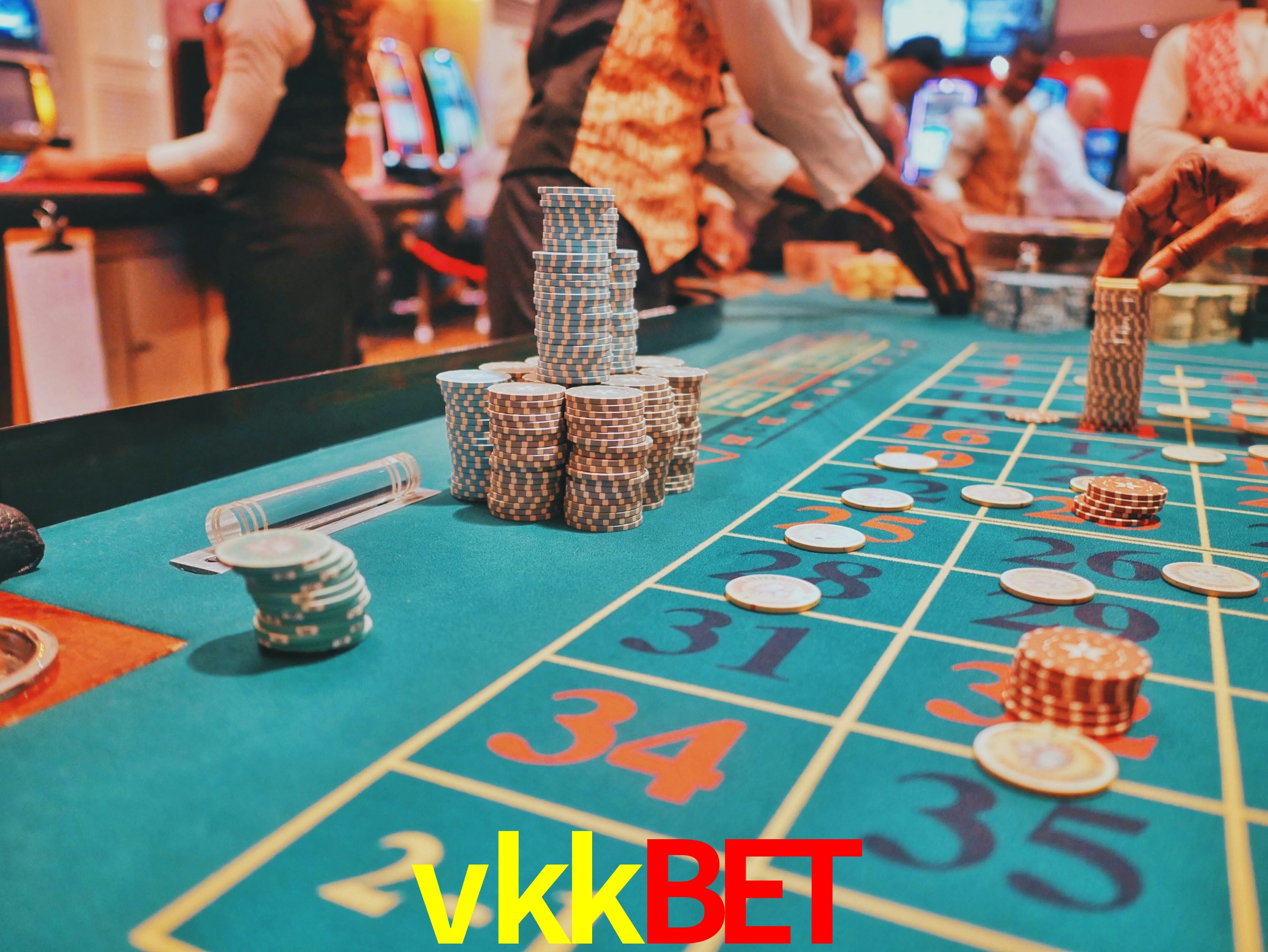Mesa de Blackjack vkkbet